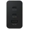 Samsung ładowarka sieciowa 2x USB Typ C / USB PPS, Power Delivery PD 65W, QC 3.0, AFC, FCP czarny (EP-T6530NBEGEU)